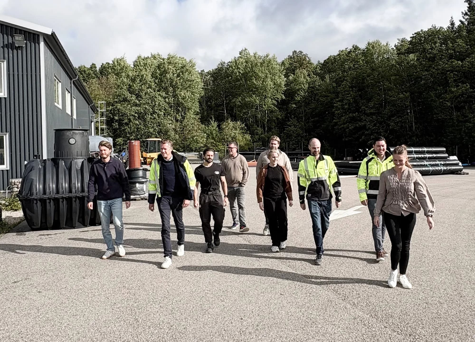 Teamet på Svenska Geotech