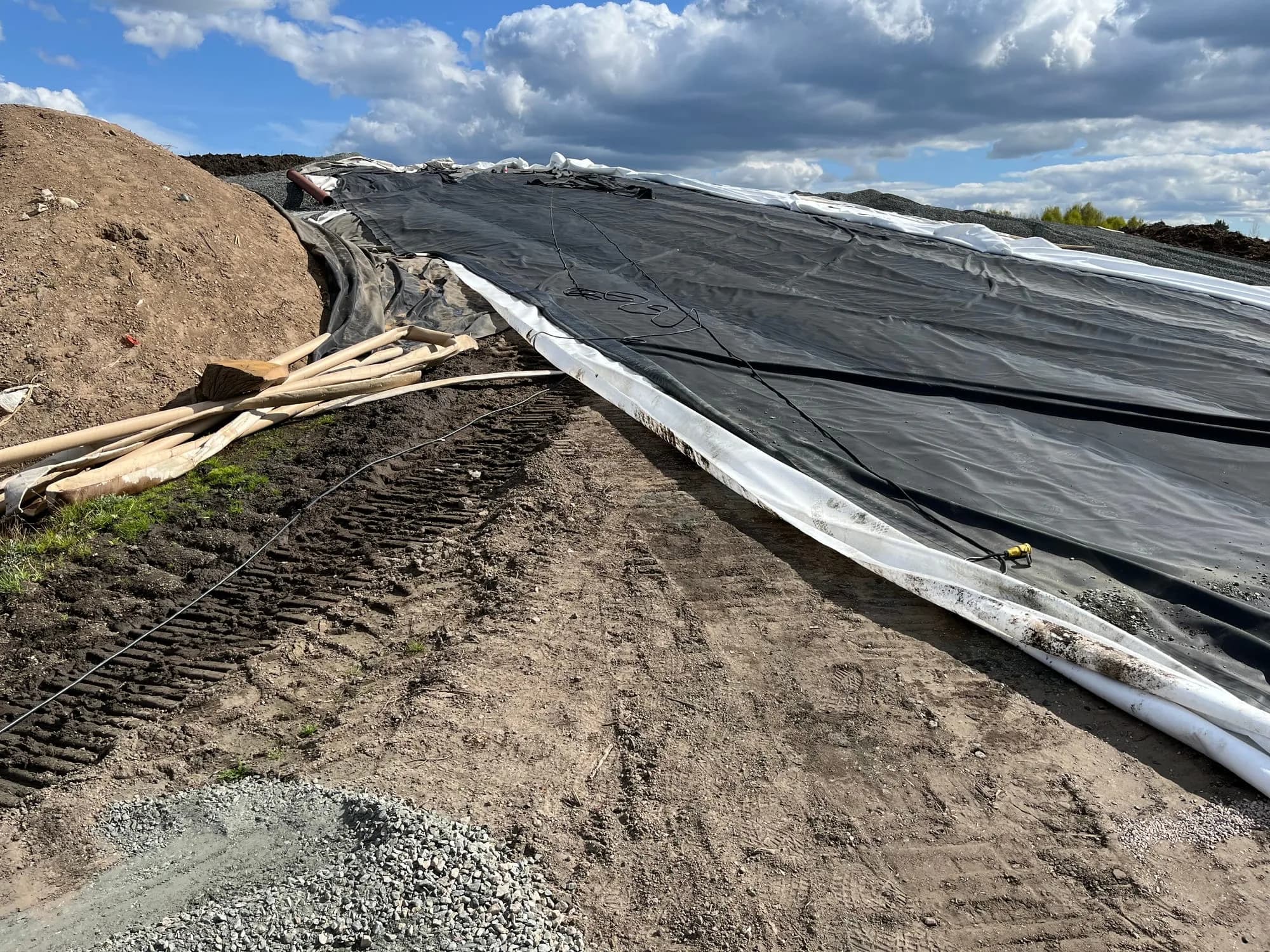 Sluttäckning av deponin Stomsjö i Värnamo