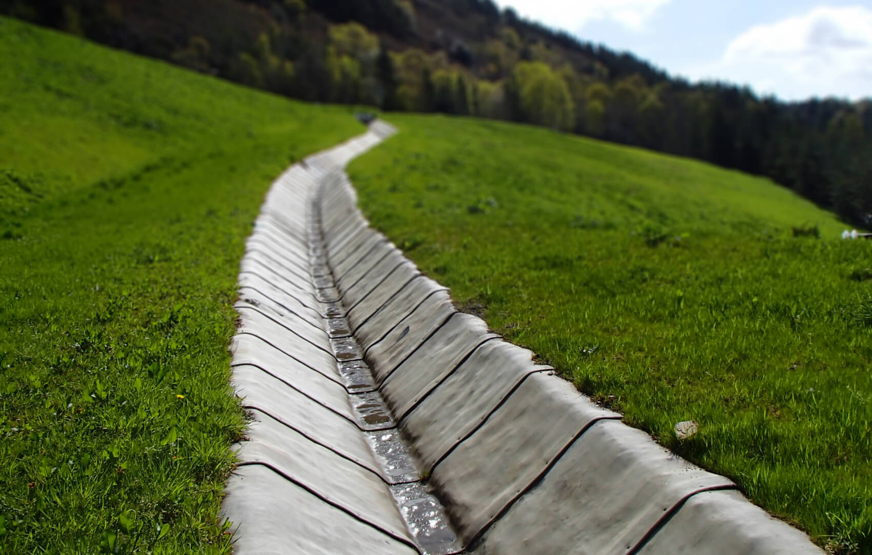 Heroslide, Concrete Canvas betong på rulle