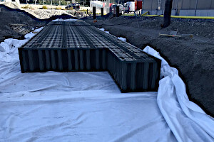 Installation av dagvattenkassetter